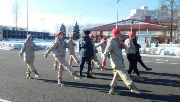 Наш Даниил в строю