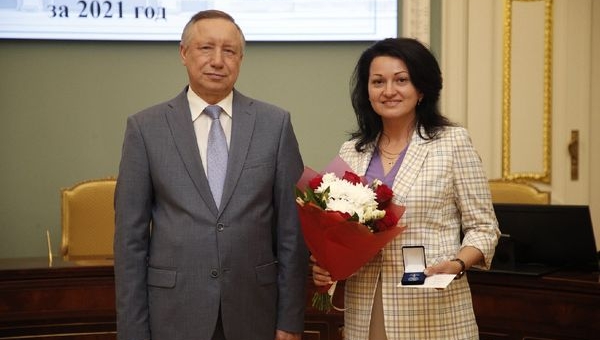 Поздравляем Светлану Геннадьевну с наградой Правительства Санкт-Петербурга