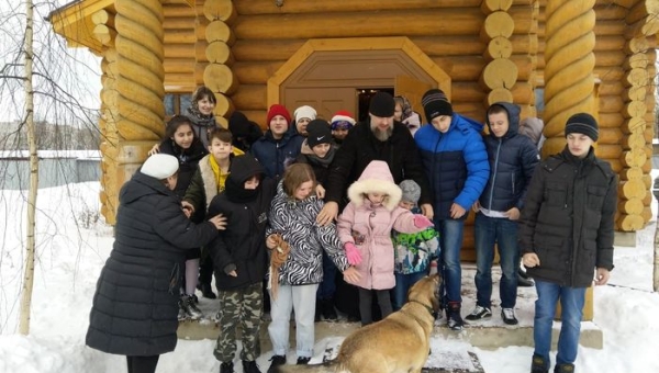 Поездка в храм Умиление