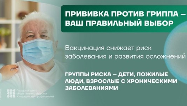 ВАКЦИНАЦИЯ ОТ ГРИППА