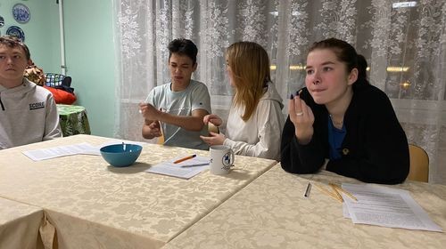 Встреча родительского центра "Подсолнух" с нашими старшеклассниками