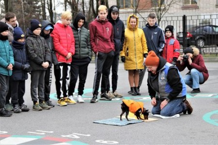 Встреча с клубом "Каштанка Добрый Пёс"